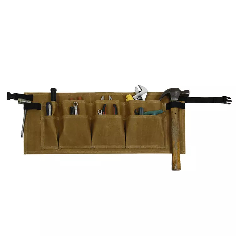 Heavy Duty Waxed Canvas Waist Tool Belt Little Echidna Home