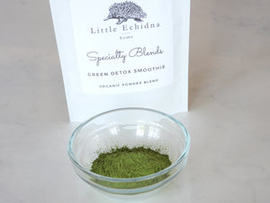 Little Echidna Home Organic Powder Blend - Green Detox Smoothie Blend