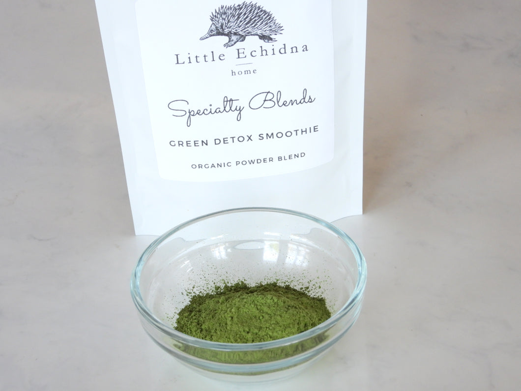 Little Echidna Home Organic Powder Blend - Green Detox Smoothie Blend