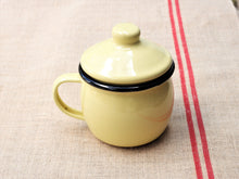 Belly Mug with lid - Mellow Yellow