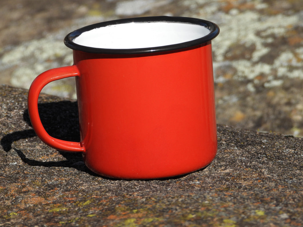 Enamel Mug - Red