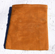 Waxed Canvas - Padded Sleeve (18cm W x 24cm L)