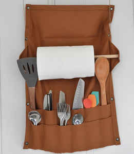 Canvas Portable BBQ / Camp Kitchen Storage