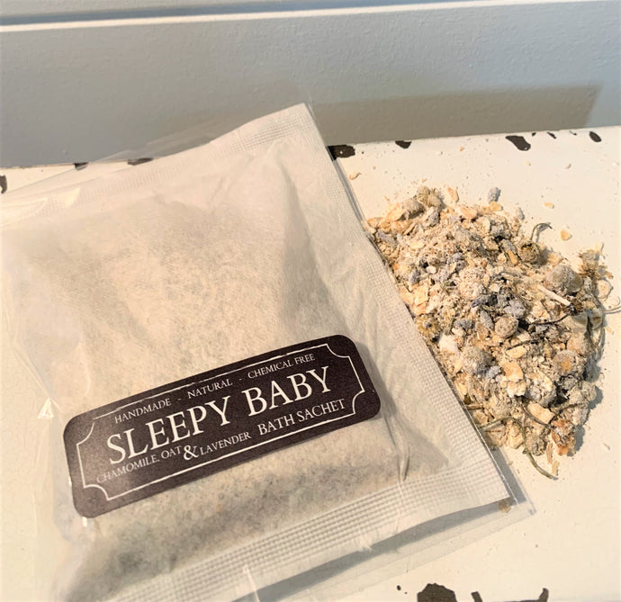 Harvest Bliss - Sleepy Baby Chamomile & Lavender Oatmeal Bath Sachet